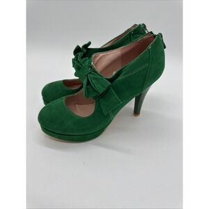 Women 39 / 8.5 US  High Heels Closed Toe Platform Vintage Dress Pumps Stiletto